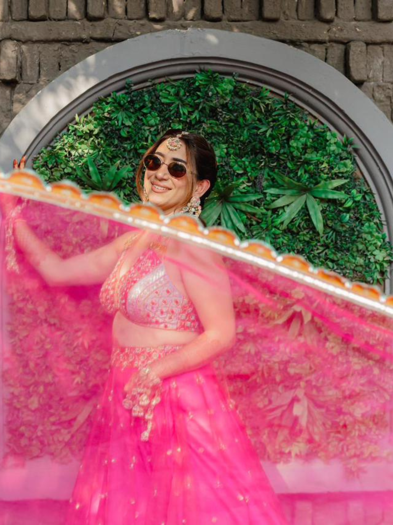 Fuschia Pink Lehenga