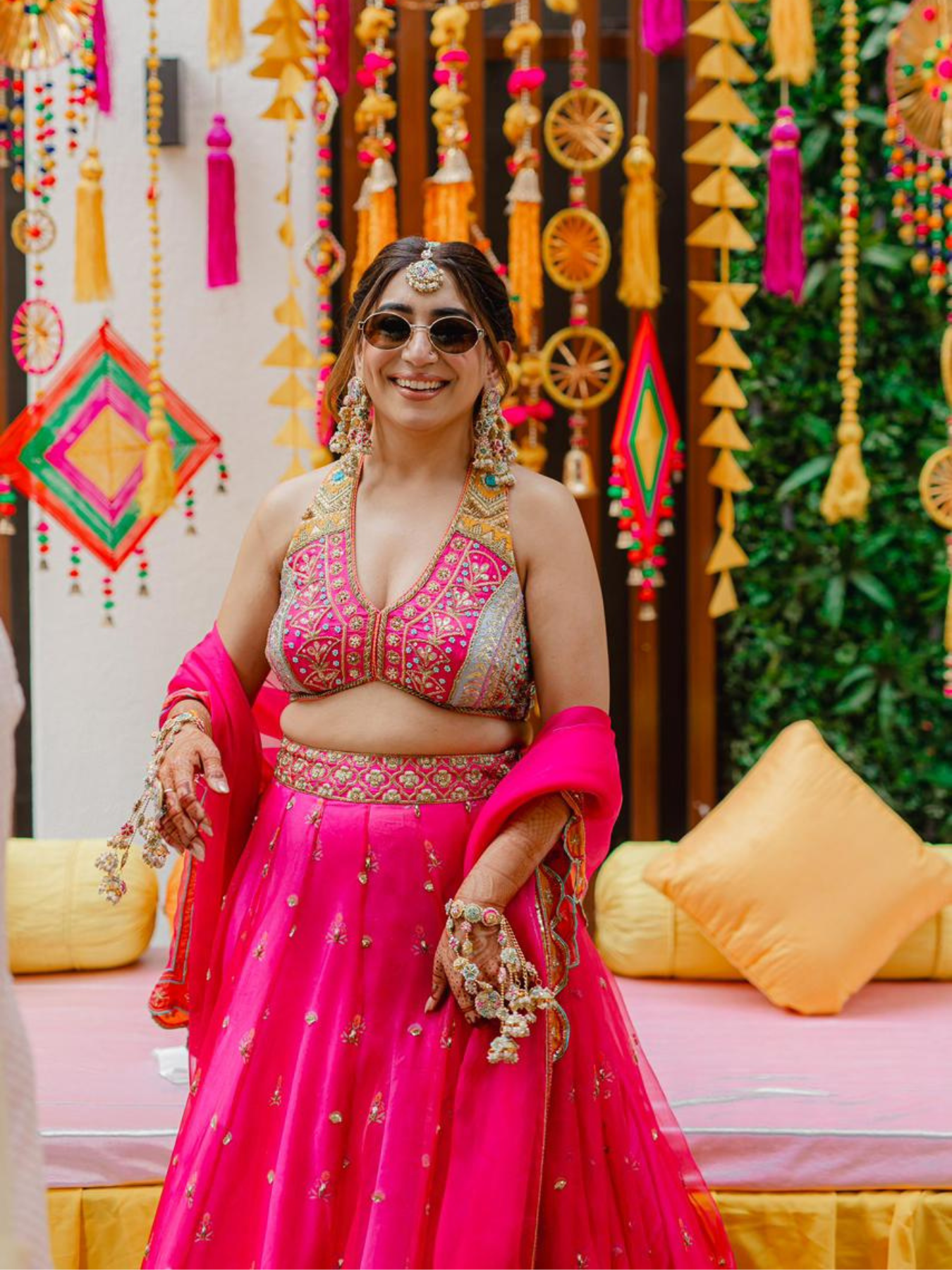 Fuschia Pink Lehenga