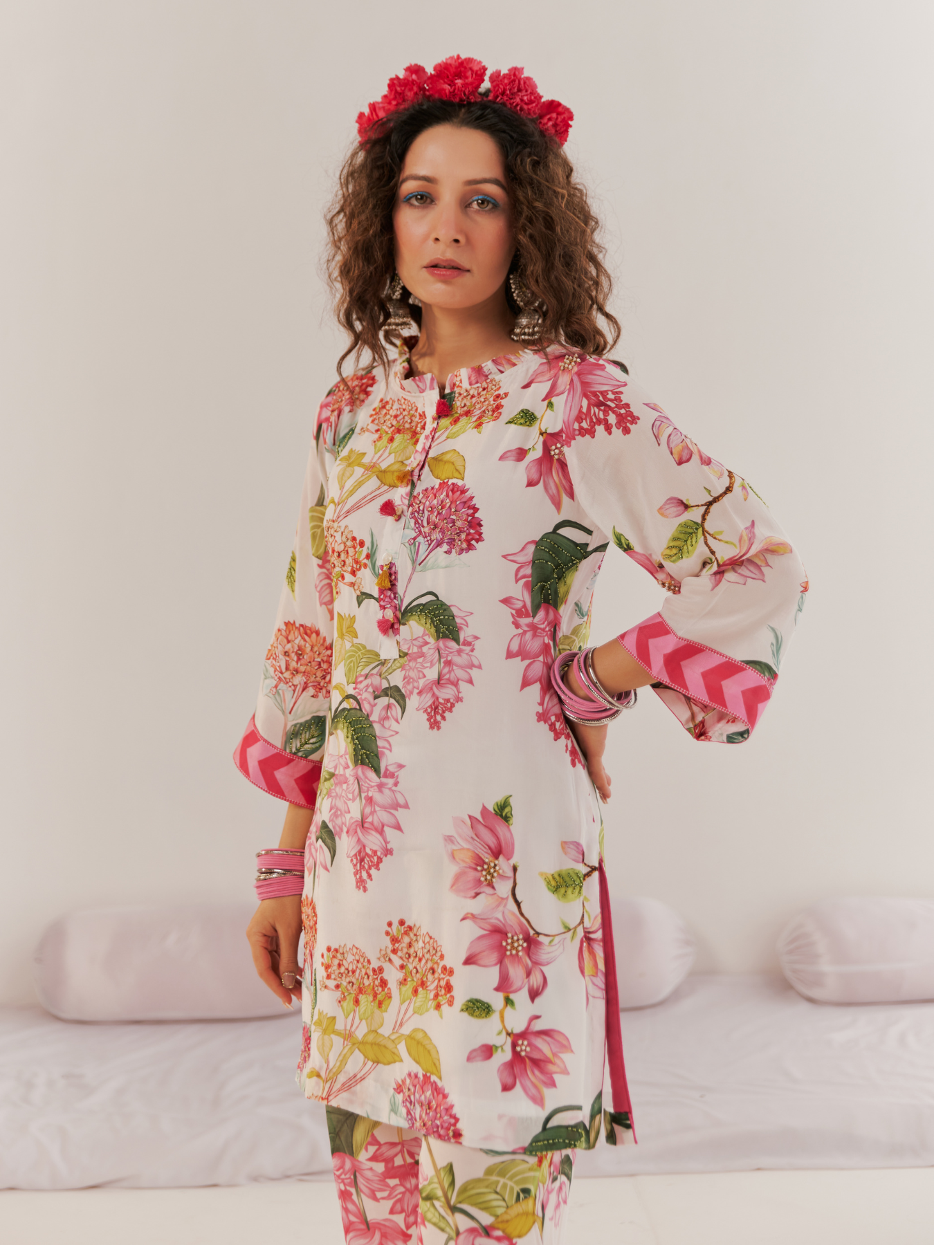 Gopalika Virmani - FLOWER BLOOMING CO-ORD SET