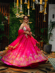 Fuschia Pink Lehenga