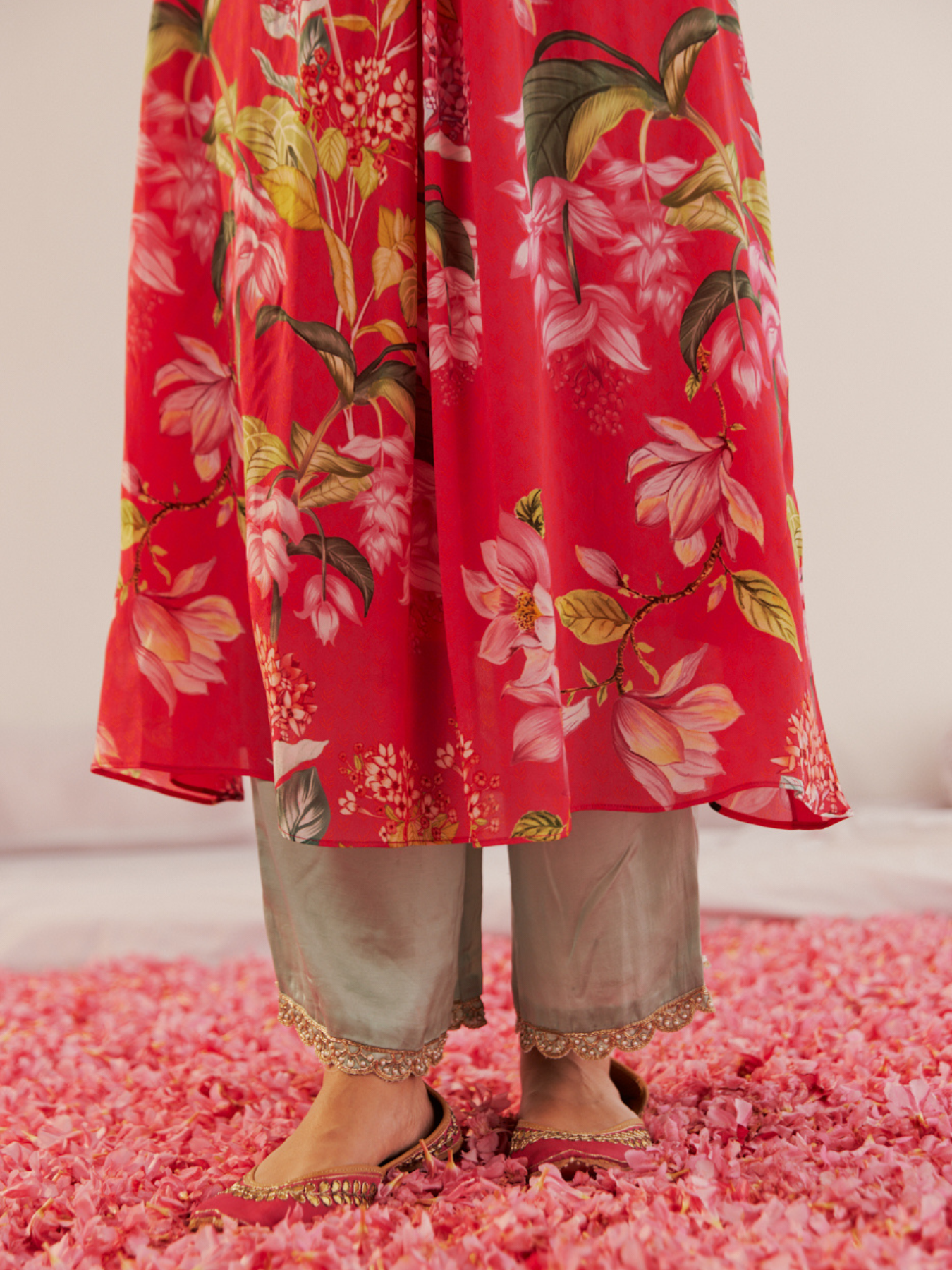 Sanjana Batra - Fuschia Fantasy Kurta Set