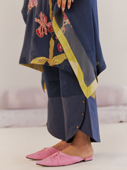 Midnight blue kaftan