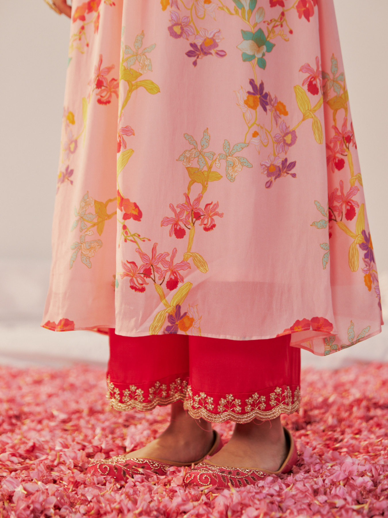 Nude Pink Kurta Set