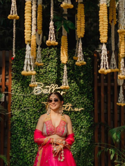 Fuschia Pink Lehenga