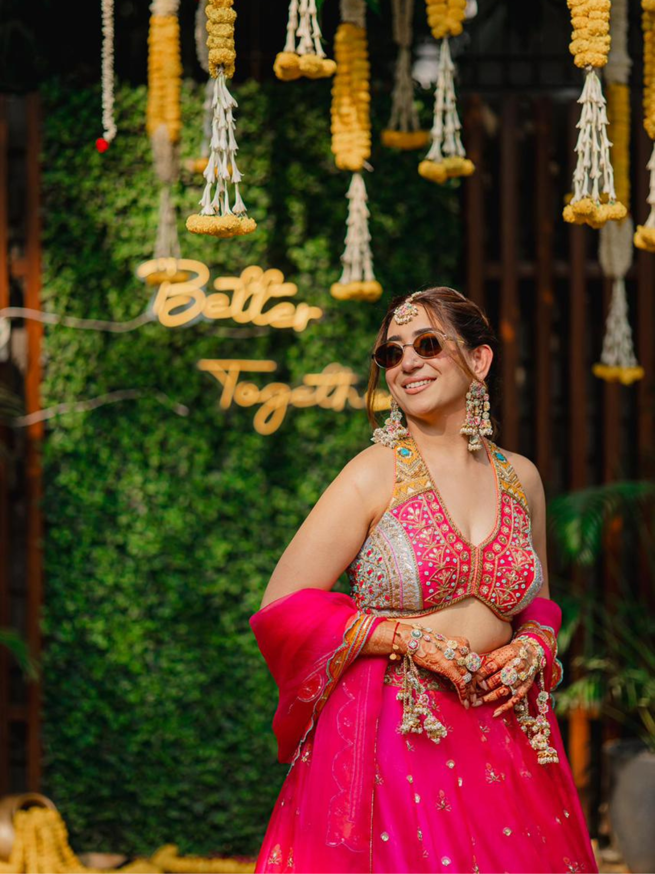 Fuschia Pink Lehenga