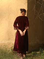 Noorani Velvet Set