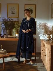 Gul Velvet Kurta Set