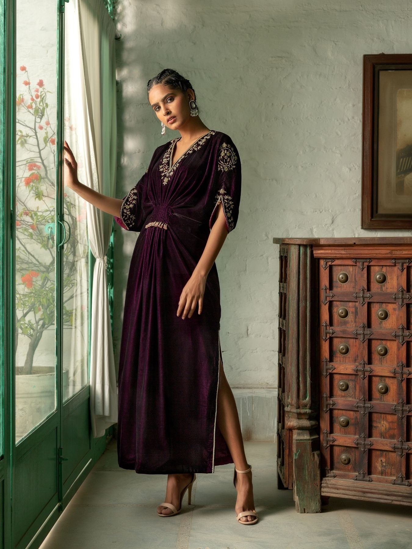 Caftan velvet on sale