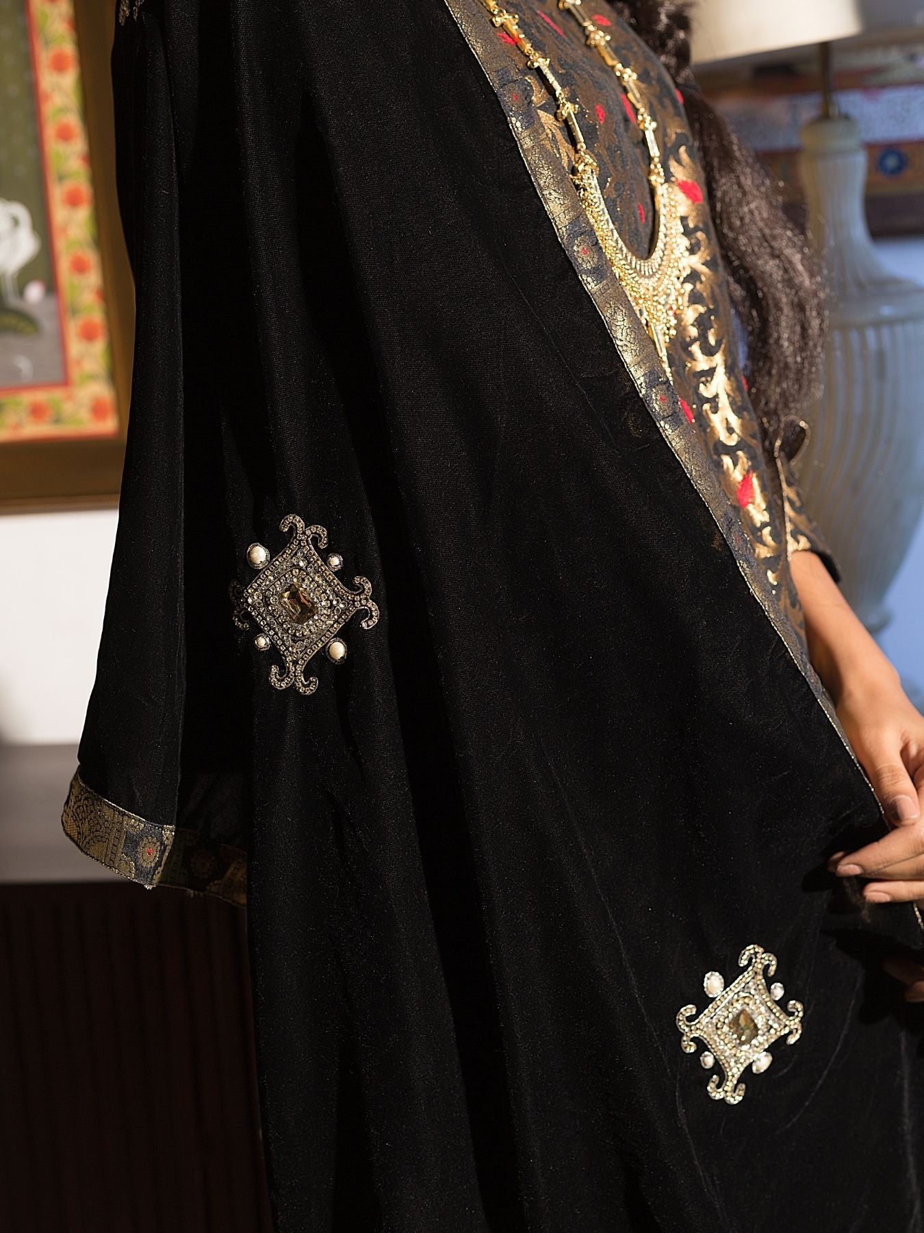 Enaraah Silk Brocade Kurta Set